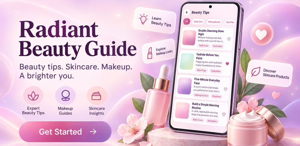 Radiant Beauty Guide promotional artwork